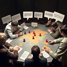 Explorer l'IA et la Stratégie Humaine à travers le jeu de plateau Diplomacy 